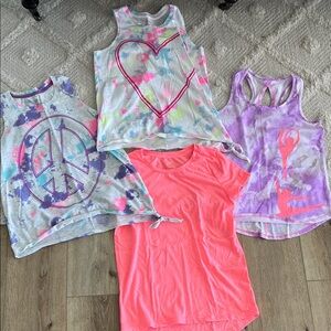 💖 BUY 2 for $15 💖 Girls Active Tanks and Tee Tops Bundle Set